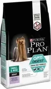 Сухой корм PRO PLAN OPTIDIGEST Grain Free Small Mini беззерновой с индейкой для собак мелких пород с чувствительным пищеварением 7кг (12399414)