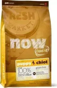 Сухой корм NOW FRESH Puppy Grain Free Turkey, Salmon Duck беззерновой с индейкой, лососем, уткой и овощами для щенков 11,35кг (10111)