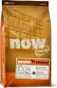 Сухой корм NOW FRESH Dog Senior Weight Management GF Turkey, Salmon Duck беззерновой с индейкой, лососем и уткой для пожилых собак 2,72кг (10129)