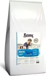 Сухой корм Karmy Maxi Adult Dog Телятина для взрослых собак крупных пород 15кг