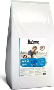 Сухой корм Karmy Maxi Adult Dog Индейка для взрослых собак крупных пород 15кг