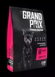 Сухой корм Grand Prix Small Junior Dog Hypoallergenic Gluten Free гипоаллергенный, без глютена с курицей для щенков мелких пород 2,5кг
