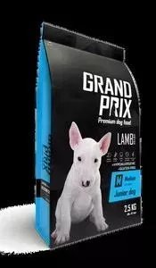Сухой корм Grand Prix Medium Junior Dog Hypoallergenic Gluten Free Lamb гипоаллергенный, без глютена с ягненком для щенков средних пород 2,5кг: характ