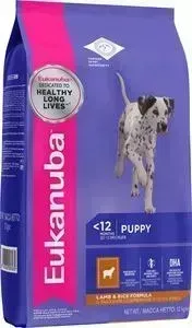 Сухой корм Eukanuba Pyppy Lamb Rice Formula с ягненком и рисом для щенков всех пород 12кг
