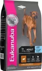 Сухой корм Eukanuba Adult Dog Large Breed Lamb Rice Formula с ягненком и рисом для взрослых собак крупных пород 12кг