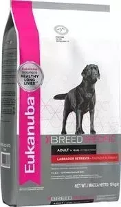 Сухой корм Eukanuba Adult Dog Breed Specific Labrador Retriever оптимальный вес для собак породы лабрадор ретривет 10кг