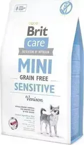 Сухой корм Brit Care MINI Grain-Free Sensitive Venison беззерновой с олениной для собак мелких пород с чувствительным пищеварением 2кг (520169): харак