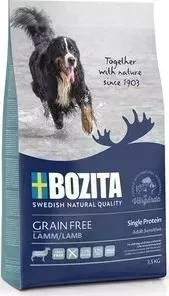 Сухой корм BOZITA Grain Free Adult Sensitive Single Protein with Lamb 23/12 беззерновой с ягненком для взрослых собак 3,5кг (40623)