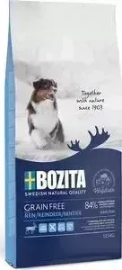 Сухой корм BOZITA Grain Free Adult Plus with Reindeer 30/20 беззерновой с мясом оленя для взрослых собак 12,5кг (40742)