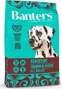 Сухой корм Banters Sensitive Dog Salmon Potato с лососем с картофелем для собак с чувствительным пищеварением 15кг (BAM90SE15)