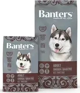 Сухой корм Banters Adult Dog All Breeds Grain Free Chiken беззерновой с курицей для собак всех пород 15кг (BAM67GF15)