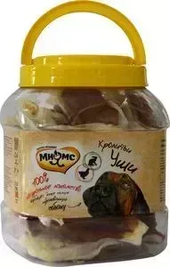 Лакомство Мнямс Кроличьи уши с куриным мясом для собак 700г