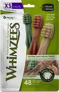 Лакомство Whimzees Toothbrush Star XS Value Bags Зубная щетка для собак XS 7см 48шт в пакете (WHZ341ROW)