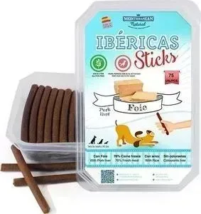 Лакомство MEDITERRANEAN IBERICAS Sticks Pork Liver палочки из печени для собак 900г (75шт)