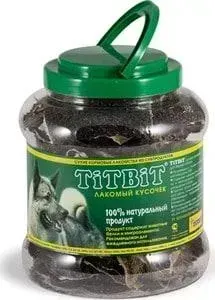 Лакомства TitBit Сухие из субпродуктов для собак лакомый кусочек рубец говяжий 4,3л (8829/4052)