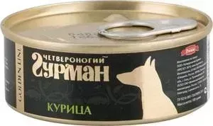 Консервы Четвероногий гурман Golden Line курица для собак 100г