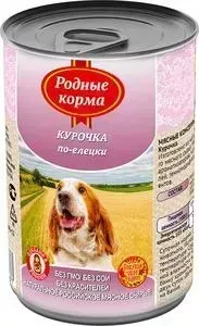 Корм Родные Корма Курочка по-елецки для собак 410г
