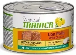Консервы Trainer Natural Small Toy Maturitry with Chicken с курицей для пожилых собак мелких и миниатюрных пород 150г