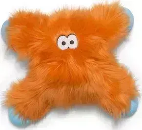 Игрушка Zogoflex Rowdies Lincoln плюшевая оранжевая 28 см для собак (West Paw Design)