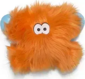 Игрушка Zogoflex Rowdies Fergus плюшевая оранжевая 24 см для собак (West Paw Design)