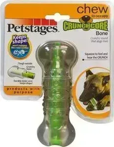 Игрушка Petstages Crunchcore Bone хрустящая косточка резиновая 12см для собак