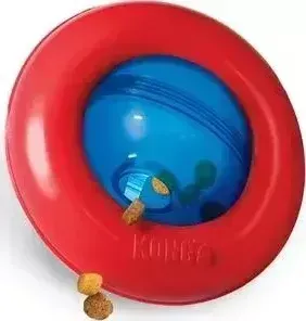 Игрушка KONG Gyro Small интерактивная малая 13см под лакомства для собак
