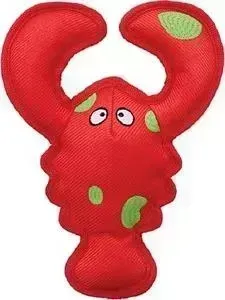 Игрушка KONG Belly Flops Lobster "Лобстер" 21х9см для собак