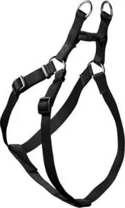 Шлейка Hunter Smart Harness Ecco Sport Quick L/25 (52-74/55-79 см) нейлон черная для собак