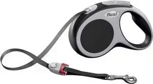 Рулетка Flexi VARIO S лента 5м антрацит для собак до 15кг