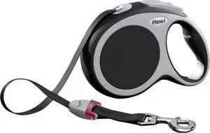 Рулетка Flexi VARIO L лента 8м антрацит для собак до 50кг