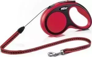Рулетка Flexi New Comfort XS трос 3м красная для собак до 8кг