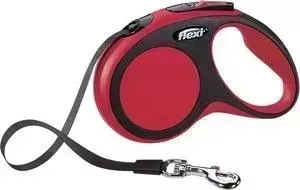 Рулетка Flexi New Comfort XS лента 3м красная для собак до 12кг