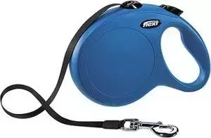 Рулетка Flexi New Classic L лента 8м черная для собак до 50кг
