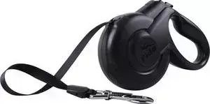 Рулетка Fida Ranger Styleash L лента 5м черная для собак до 50кг