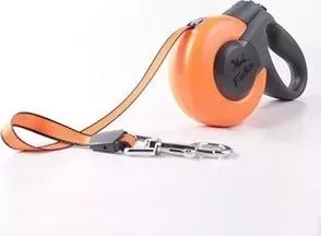 Рулетка Fida Ranger Mars XS шнур 3м оранжевая/черная для собак до 12кг