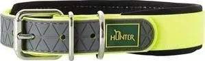 Ошейник Hunter Convenience Comfort 55 neongelb (42-50см) биотановый мягкая горловина желтый неон для собак