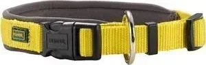 Ошейник Hunter Collar Neopren Vario Plus (60-65см) нейлон/неопрен желтый/бежевый для собак