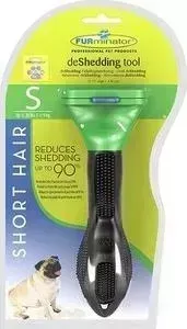 Фурминатор FURminator deShedding Tool Short Hair S Small Dog для короткошерстных собак мелких пород 4см