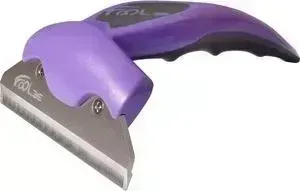 Фурминатор FoOLee One Large 10см фиолетовый для кошек и собак крупных пород