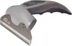 Фурминатор FoOLee One Large 10см серый для кошек и собак крупных пород