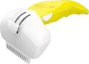Фурминатор FoOLee Easee Dog Small с 2 гребенками 4,5см желтый для собак мелких пород