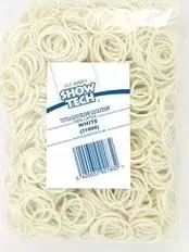 Резинки Show Tech Wrapping Bands Latex White для папильоток латексные белые для собак 1000шт