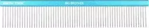 Расческа Show Tech Big Brother 25 см с зубчиками 35 мм, синяя для собак