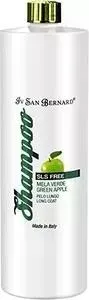 Шампунь Iv San Bernard Traditional Line Plus Shampoo Green Apple Long Coat SLS Free для длинной шерсти животных 1 л