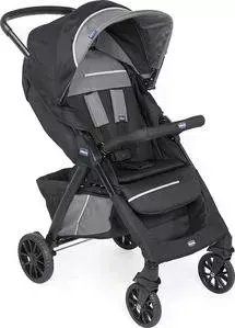 Коляска прогулочная CHICCO Kwik.One Jet Black 95388