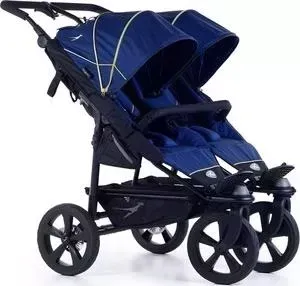Коляска прогулочная TFK для двойни Twin Trail 2019(Twillight Blue T-TWT-19-333) (123632)