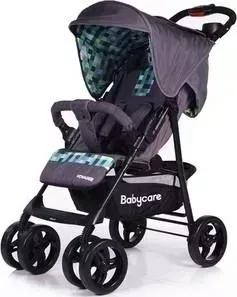 Коляска прогулочная BABY CARE Voyager Серый 17 (Grey 17) E1021