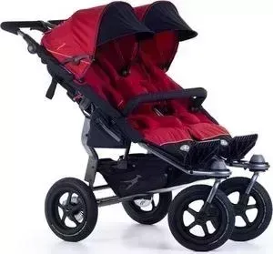 Коляска прогулочная TFK для двойни Twin Adventure 2019(Tango Red T-TWA-19-345) (123625)