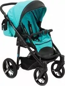 Коляска прогулочная MR SANDMAN Traveler Premium бирюзовый - черный