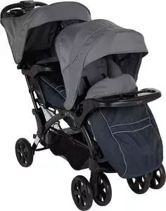 Коляска прогулочная GLORY для двойни 1102 Sit N Stand (СИНИЙ)